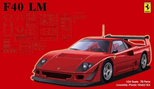 Fujimi 12645 - RS-114 Ferrari F40 LM (Le Mans Type)