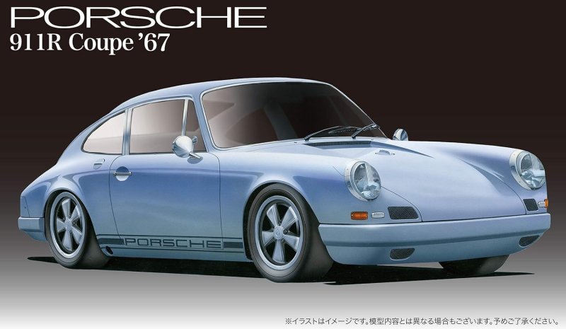 Fujimi 12703 - RS-121 1/24 Porsche 911R Coupe \'67