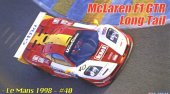 Fujimi 12662 - 1/24 RS-250 McLaren F1 GTR Long Tail Le Mans 1998 #40