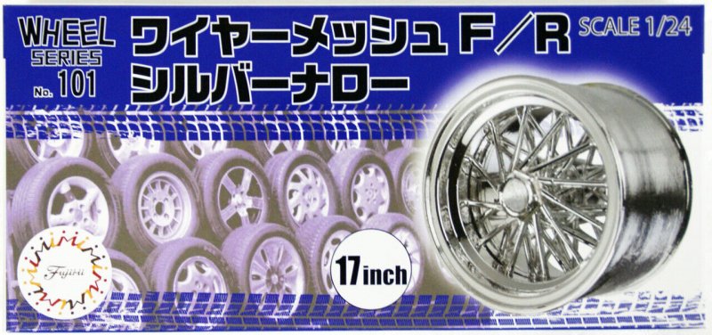 Fujimi 19353 - 1/24 F/R 17 Inch Wheel Series #101