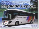 Fujimi 01130 - 1/32 Bus-4 Hino Selega SHD Alpico Highland Version (Model Car)