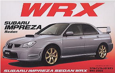 Fujimi 03668 - 1/24 ID-67 Subaru (TA-GDA) New Impreza Sedan WRX 2005