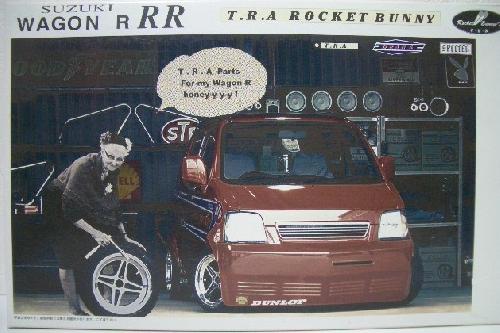 Fujimi 18649 - 1/24 Suzuki Wagon R RR Suzuki Sport T.R.A ROCKET BUNNY