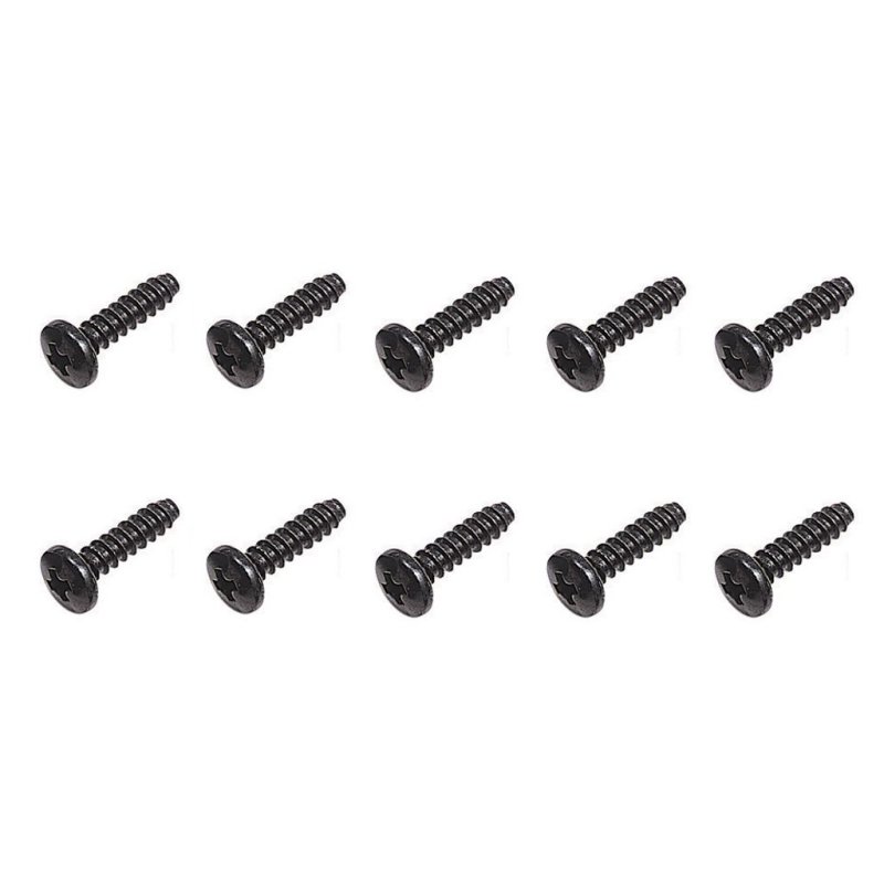 FUTABA SERVO HORN SCREW 2.6X10MM 10PCS S9151/S9252/S9254/S9257 (W/O PACKING)