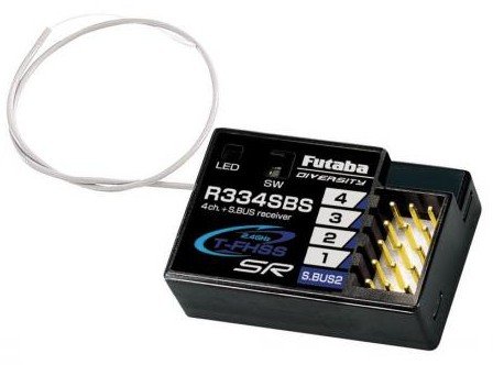 Futaba R334SBS 2.4G 4-Channel Receiver