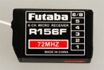 Futaba R156F FM 40MHz/ 72MHz Micro Receiver w/o Short Crystal