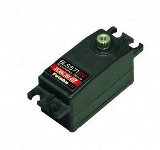 Futaba BLS571SV - Brushless S.Bus2 Programmable Digital High Voltage Low Profile Car Servo