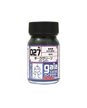Gaianotes 027 Dark Green Semi-Gloss 15ml 4Pcs Set