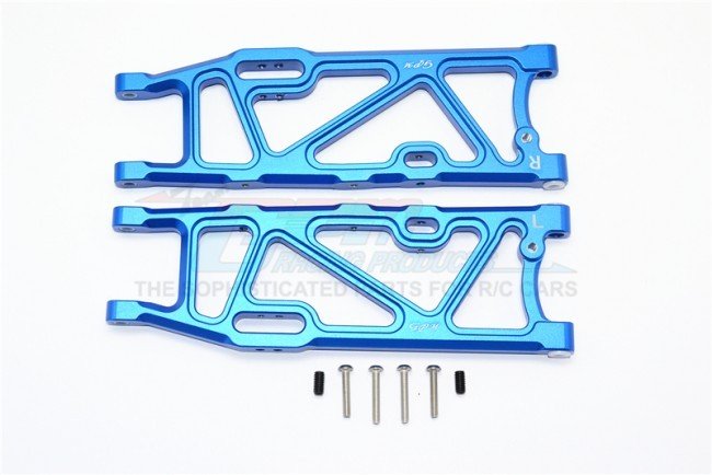 ARRMA KRATON 6S BLX Monster Truck Aluminum Rear Lower Arms - 8pc set - GPM MAK056