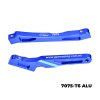 ARRMA NOTORIOUS 6S V6 7075-T6 Alloy Front And Rear Chassis Brace - GPM MNV6016FR