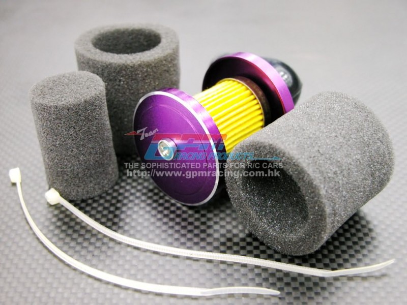 Associated Monster GT Alloy Air Filter With Paper Filter - 1 set - GPM AGM1306