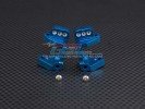Associated RC 10 GT 2RS Alloy Front C-Hub - 1pr - GPM RGT3019