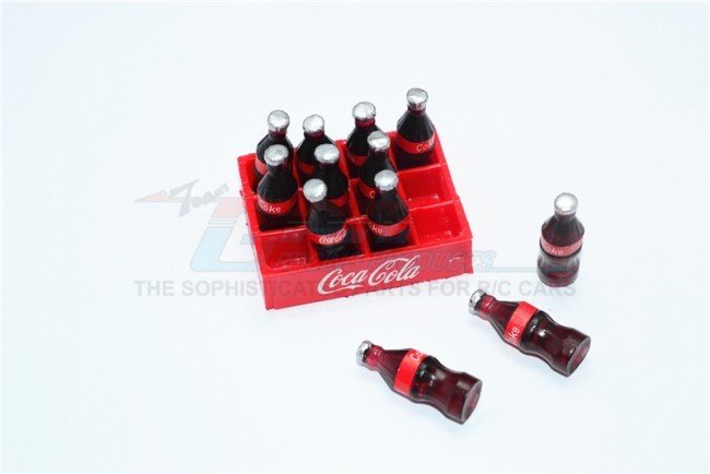 1:10 Scale Accessories For Crawlers: A Rack Of Coca Cola - 13pc set - GPM ZSP018