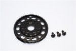 Axial Racing SCX10 Steel#45 Spur Gear 48 Pitch 87T - 1pc set (For SCX10, Wraith) - GPM SSCX087T
