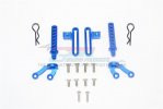 AXIAL Racing SCX10 II UMG10 Aluminum Front Body Post & Stabilizer - 18pc set - GPM SCX2U201F