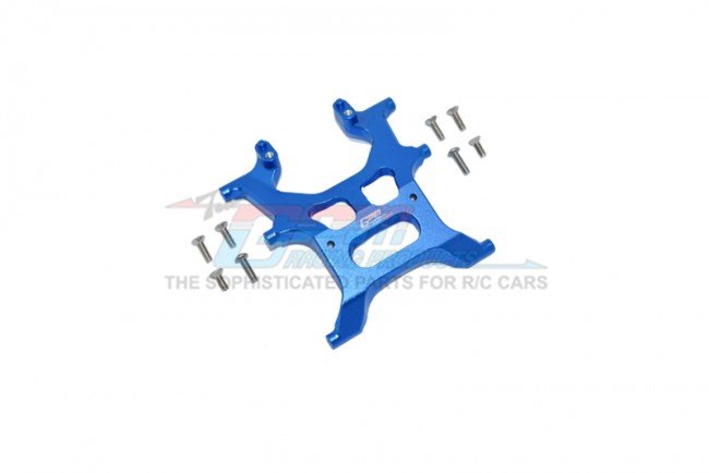 AXIAL Racing SCX10 III JEEP WRANGLER Aluminum Rear Chassis Support Frame - 9pc set - GPM SCX3015RA