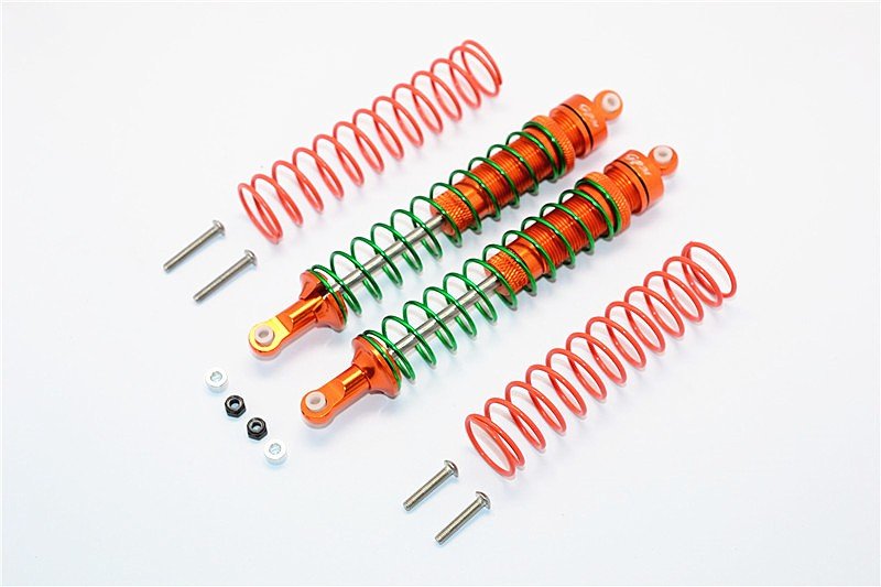 AXIAL SMT10 Aluminium Front/Rear Adjustable Shock (125mm) - 1pr set - GPM MJ125F/R