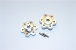 Axial Racing Yeti Aluminium 2.2 Wheel Hub Adapters (9mm Thickness) Economy Version (AX80128) - 1pr set - GPM YT009B