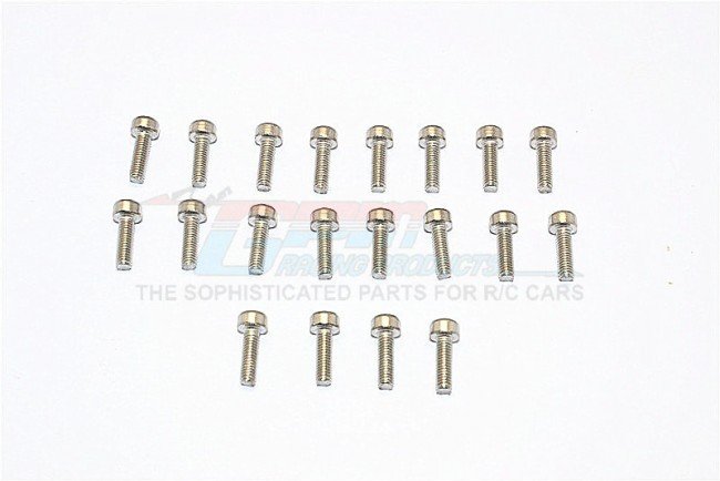 SUS304 Stainless Steel Cap Head Socket Screws M3x10mm - 20pcs - GPM SUS3X10