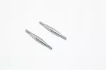 Aluminium 3mm Clockwise ise And Anti Clockwise ise Turnbuckles (Total LenGTh 40mm.both Sides Thread 7.5mm.body 25mm)-1pr - GPM T340TL75