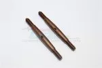 Tie Rods Spring Steel 4mm Clockwise ise And Anticlockwise Turnbuckles (Total LenGTh 55mm.both Sides Thread 8.5mm.body 38mm) - 1PR - GPM T455TL85S