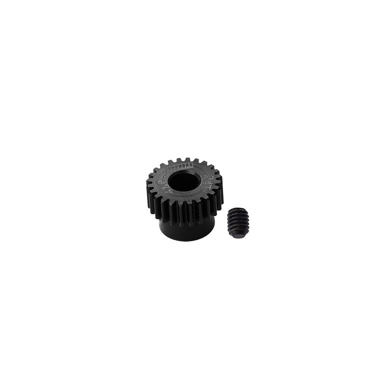 45 Steel Motor Gear 24T (48 Pitch,Module: 0.5mm,Motor Tooth Diameter: 5mm) - GPM MG524T/0.5M