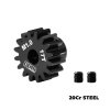20CR Steel Motor Gear 17T (Module:1.0mm,Motor Tooth Diameter:5.0mm,Round Hole) - GPM MG5017TS
