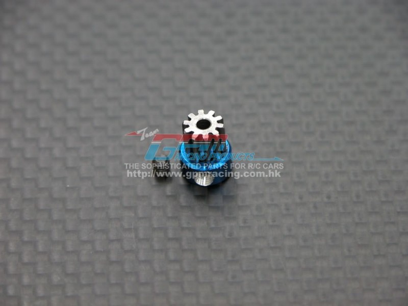 HPI Minizilla Titanium Motor Gear With Alloy Cap & Screw (10T) - GPM TMB010T