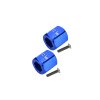Kyosho Mini-Z AWD Alloy Front/Rear Ridge Rims (6p, 2.5mm Off set , Width 8.5mm) - 1pr - GPM MZA601FR+2.5