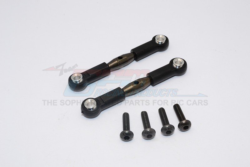 Tamiya CC01 Spring Steel Rear Upper Tie Rod-2pcs set (Only Use With GPM Cc162 Mount For Original) - GPM CC16254ST