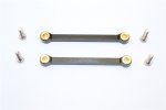 Tamiya DF-02 Alloy Front Upper Arm (Tie Rod Design) With Screws & Bronze Collars - 1pr set - GPM DF2054