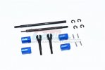 Tamiya CC02 MERCEDES-BENZ G500 Harden Steel #45 Front CVD Jonit + Rear Drive Shaft + Aluminum 12.5mm Wider Hex - 16pc set - GPM CC2237S+12.5