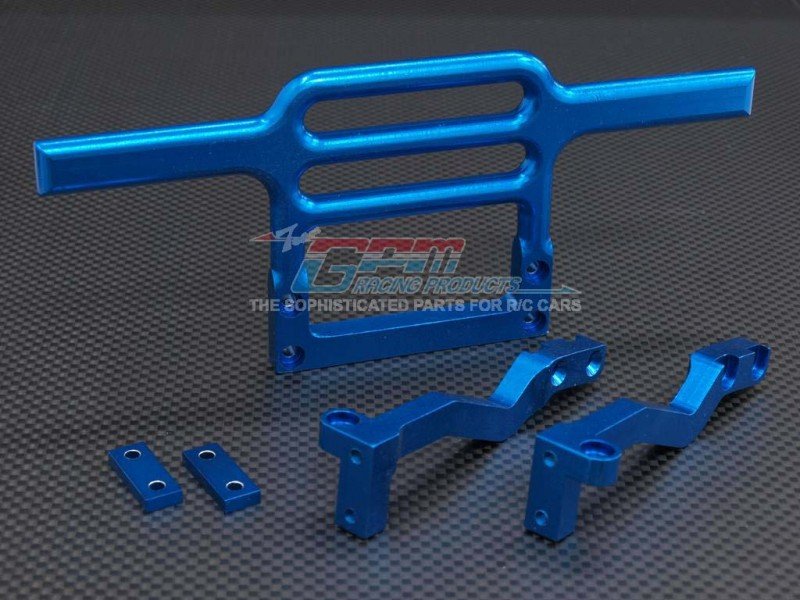 Tamiya 1/8 Terra Crusher Alloy Rear Bumper set (Shape B) - GPM TEC1336B