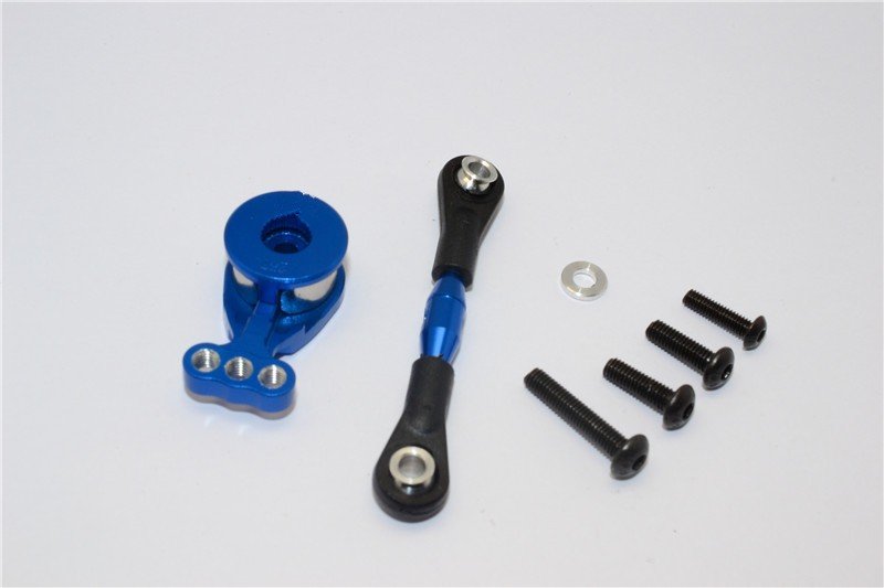 Tamiya TT02B Aluminium Hi-torque Servo Horn 23T With Aluminium Tie Rod - 1set - GPM TT2B023TM