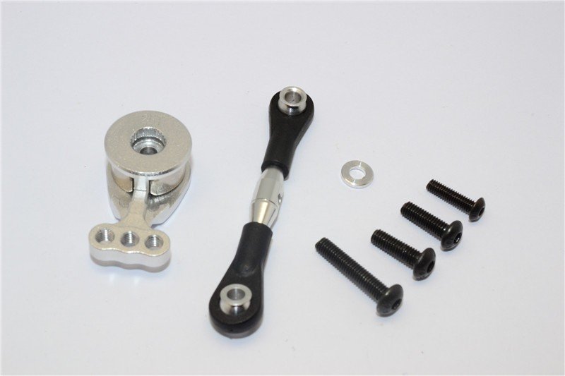 Tamiya TT02B Aluminium Hi-torque Servo Horn 24T With Aluminium Tie Rod - 1set - GPM TT2B024TM