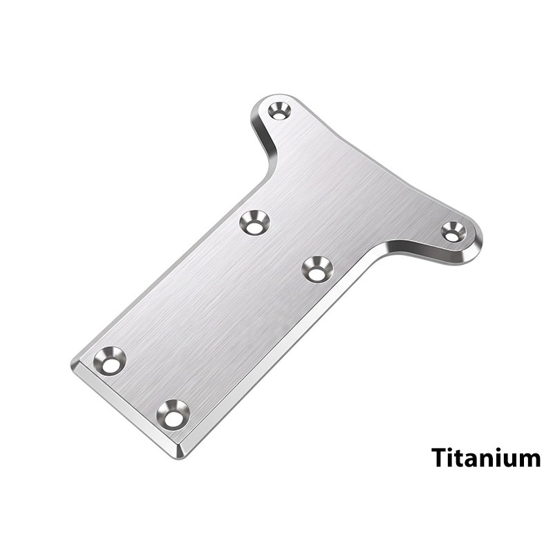 LOSI 5IVE-TE 3.0 1/5 Titanium Front Chassis Skid Plate 5mm Thick - GPM 5T3/331F
