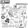 TEAM LOSI DIRT BIKE PROMO-MX MOTORCYCLE 7075 Alloy Upgrade Parts (All set ) - GPM MX1000