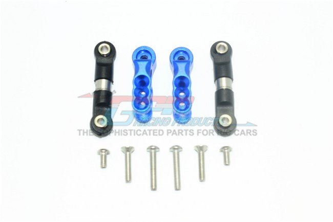 TRAXXAS 1/10 E-REVO VXL Aluminum 23T Servo Horn With Stainless Steel Adjustable Tie Rods - 10pc set - GPM ER216023S