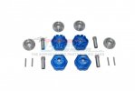 TRAXXAS MAXX MONSTER TRUCK Aluminum Wheel Hub Hex (+10mm) - 16pc set - GPM TXMS10/+10/2