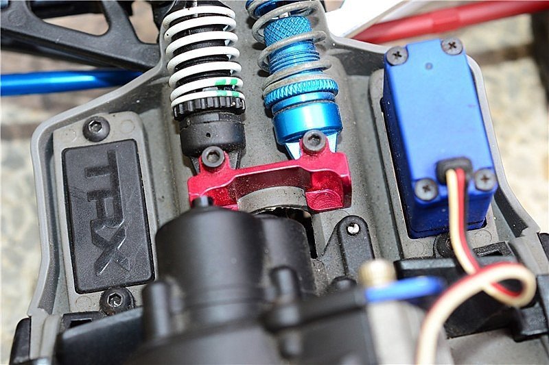 Buy Aluminum Servo Protector Upgrade Parts for Traxas 1/16 Mini E-Revo