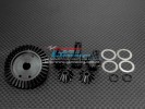 TRAXXAS T-Maxx 1 /Tmaxx 3.3 Hard Steel Gear set For Differential Assembly With Shims & O-rings - 6pcs set - GPM STMX1202