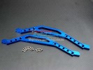 TRAXXAS 1/10 T-Maxx Monster Truck (Options) Alloy Chassis Lower Brace-1pr set - GPM TMX1014