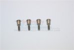 TRAXXAS TRX4 TRAIL CRAWLER Stainless Steel King Pins For Front C Hubs - 4pc set - GPM TRX4004S