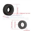 alt="TRAXXAS TRX4M FORD BRONCO 1.0 Inch High Adhesive Crawler Rubber Tires 55mm X 22mm With Foam Inserts - GPM TRX4MZSP24A" title="TRAXXAS TRX4M FORD BRONCO 1.0 Inch High Adhesive Crawler Rubber Tires 55mm X 22mm With Foam Inserts - GPM TRX4MZSP24A"