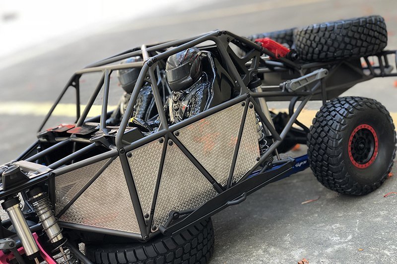 traxxas desert racer aluminum parts