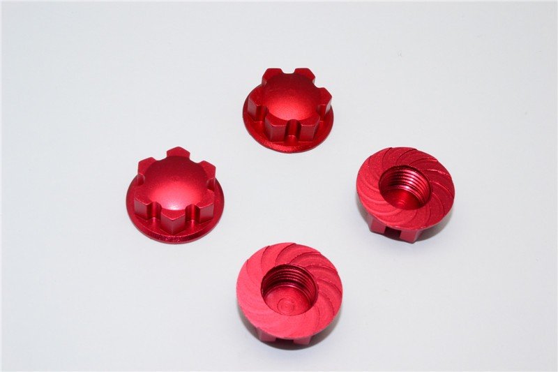 TRAXXAS 1/8 X-Maxx Aluminium Wheel Locker - 4pcs - GPM TXM005