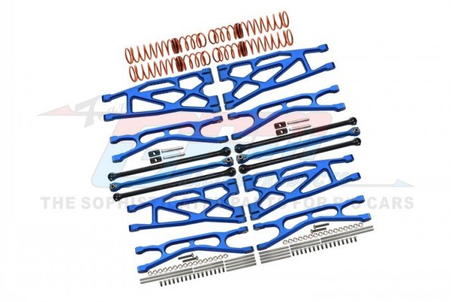 TRAXXAS X-MAXX 8S Aluminum 6061-T6 & Carbon Steel Widemaxx #7895 Suspension Kit - 110pc set - GPM TXM100L