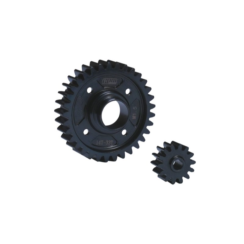 TRAXXAS X-MAXX 8S MONSTER TRUCK Medium Carbon Steel Center Diff Output Gear 33T and Input Gear 14T - GPM TXM81433TS