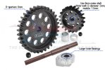 TRAXXAS XRT 8S 40CR Carbon Steel M1.5 Spur Gear 33T+ Motor Gear 20T - GPM TXM2033TS TRAXXAS XRT 8S 40CR Carbon Steel M1.5 Spur Gear 33T+ Motor Gear 20T - GPM TXM2033TS