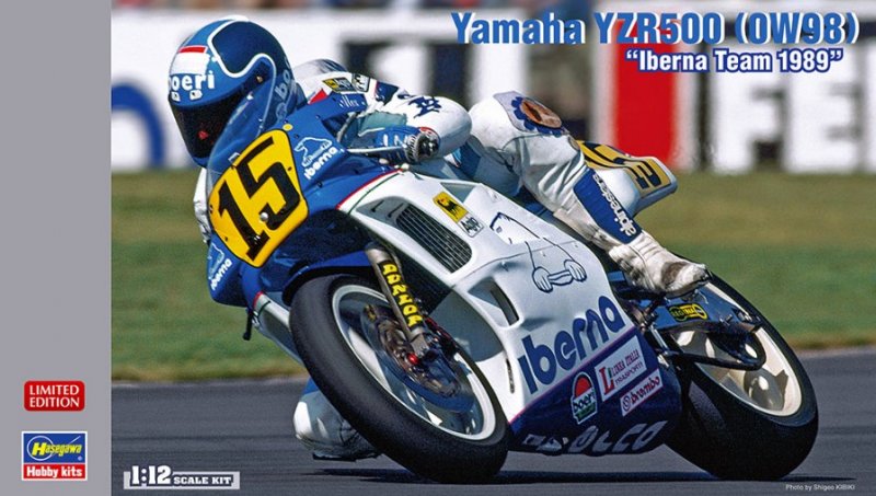 Hasegawa 21724 - 1/12 Yamaha YZR500 Iberna Team 1989